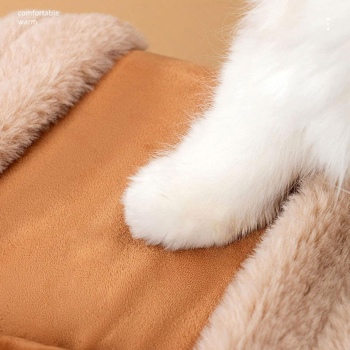 Winter Plush Pet Carrier Backpack With Hand Warmers: Your Pet's Best Friend This Winter