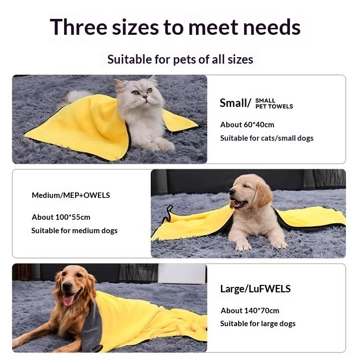 Why Your Pet Deserves the Best: The Pet Super Absorbent Quick Drying Bath Towel